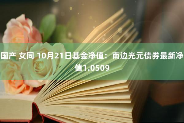 国产 女同 10月21日基金净值：南边光元债券最新净值1.0509